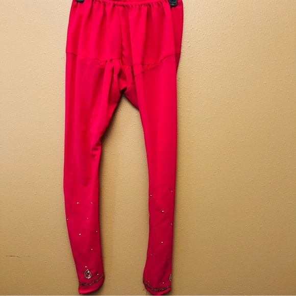 New Beautiful Pink Heavy Sequin Work Partywear Sleeveless Kurta Set Modern - Picture 6 of 13